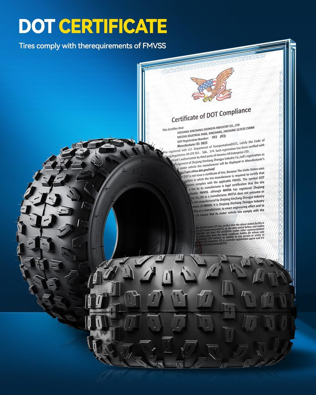 All-Terrain Tires 19x7-8 Set 1 P25248