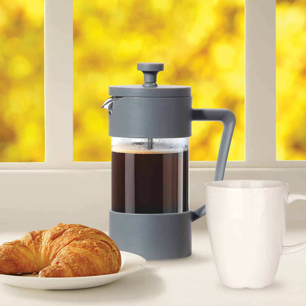 12oz Borosilicate Glass French Press Coffee Maker D46865