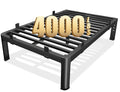 18 Inch Metal King Bed Frame with Steel Support O853