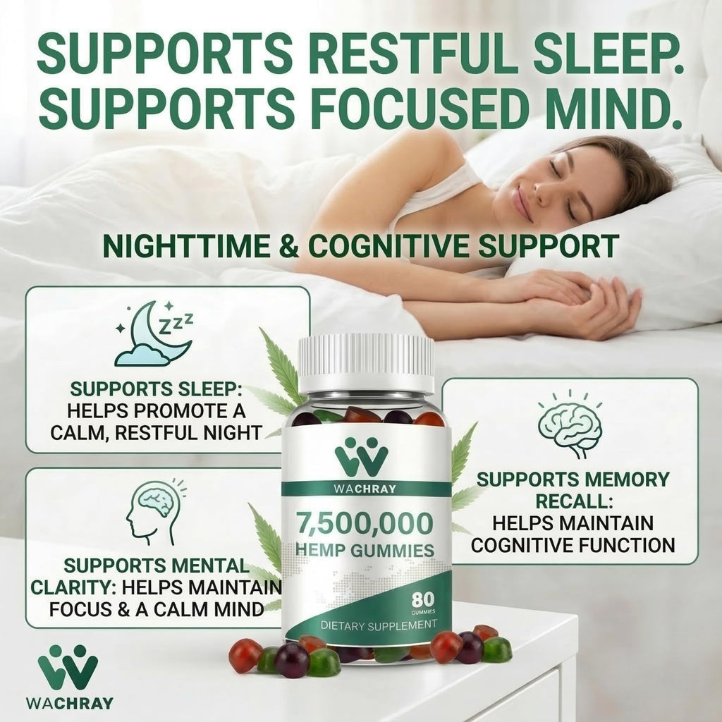Organic Vegan Hemp Gummies with Omega 3 6 9 Z31243
