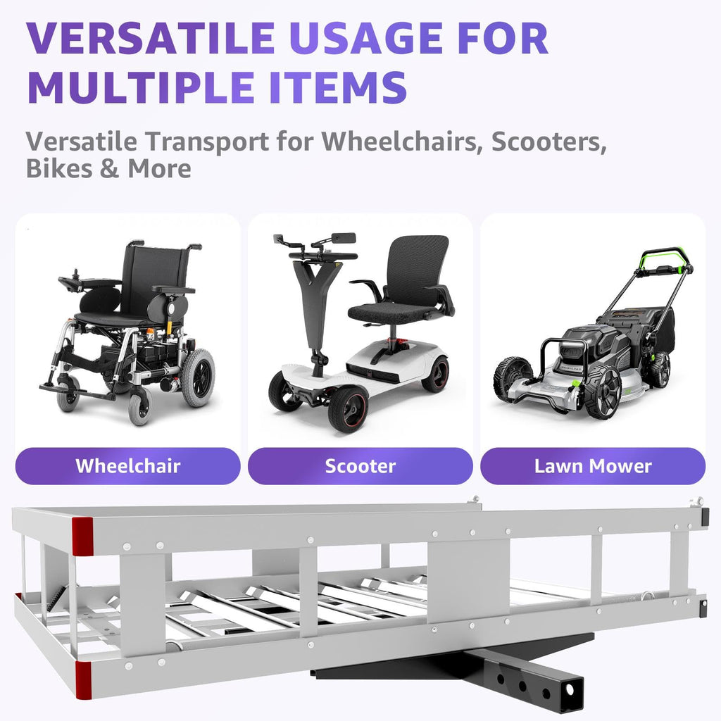 Heavy-Duty Aluminum Hitch Cargo Carrier S330