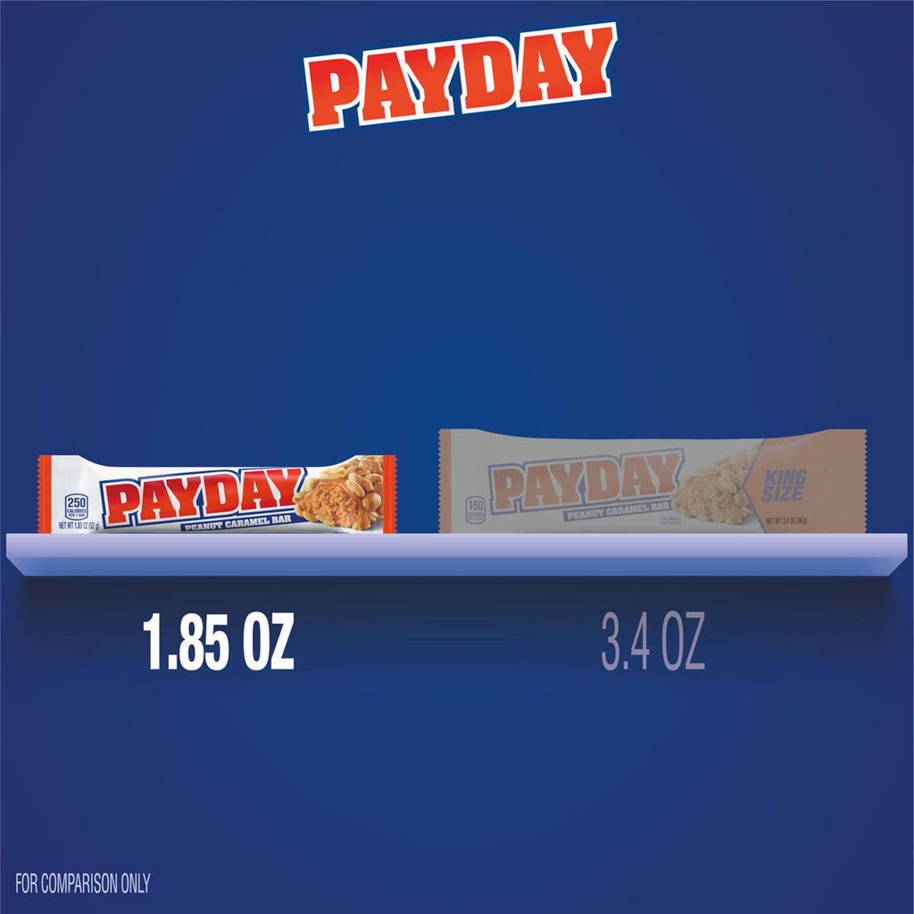 Peanut Caramel Candy Bars 1.85 oz 24 ct L8970