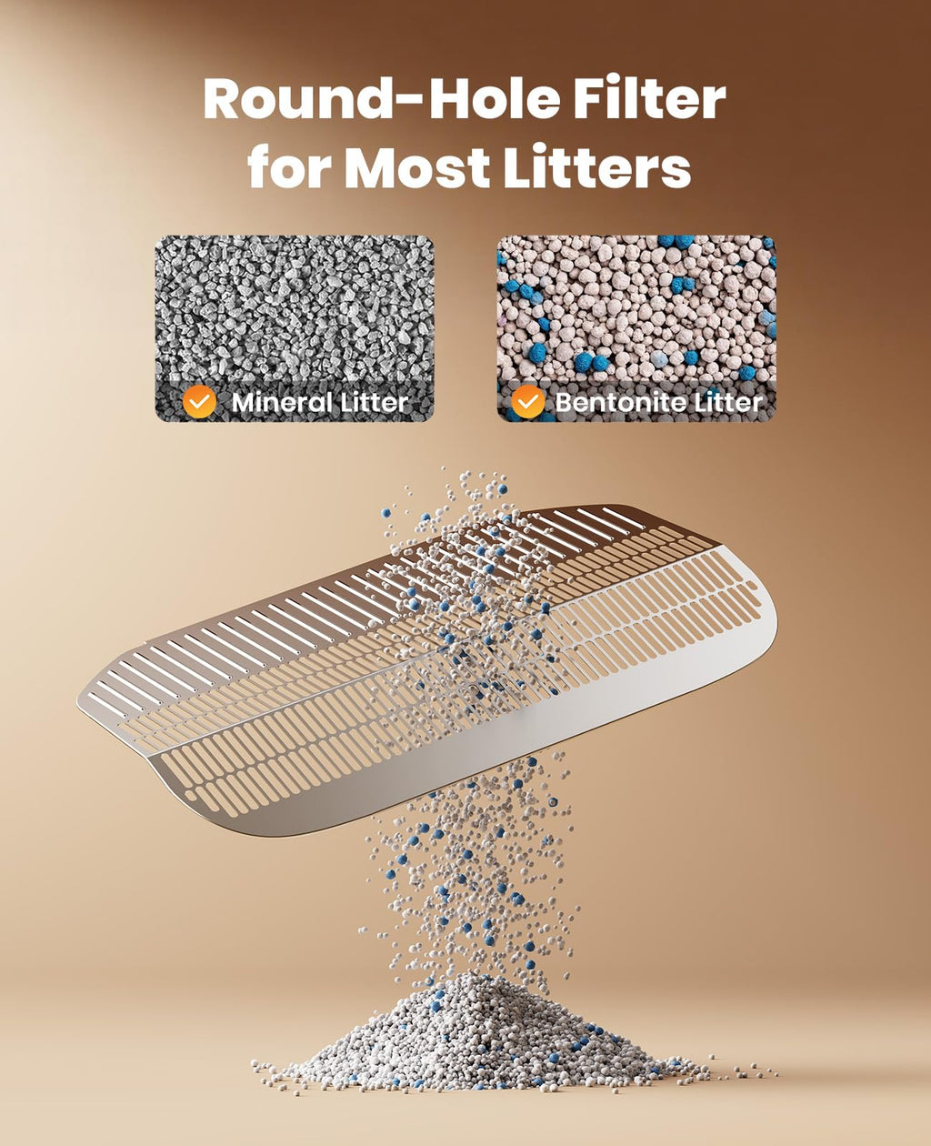 Stainless Steel Litter Sifter S966