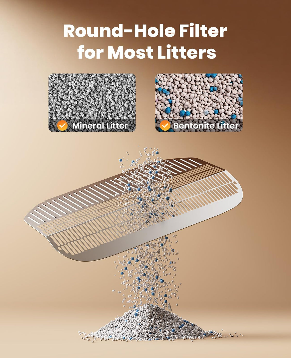 Stainless Steel Litter Sifter S966