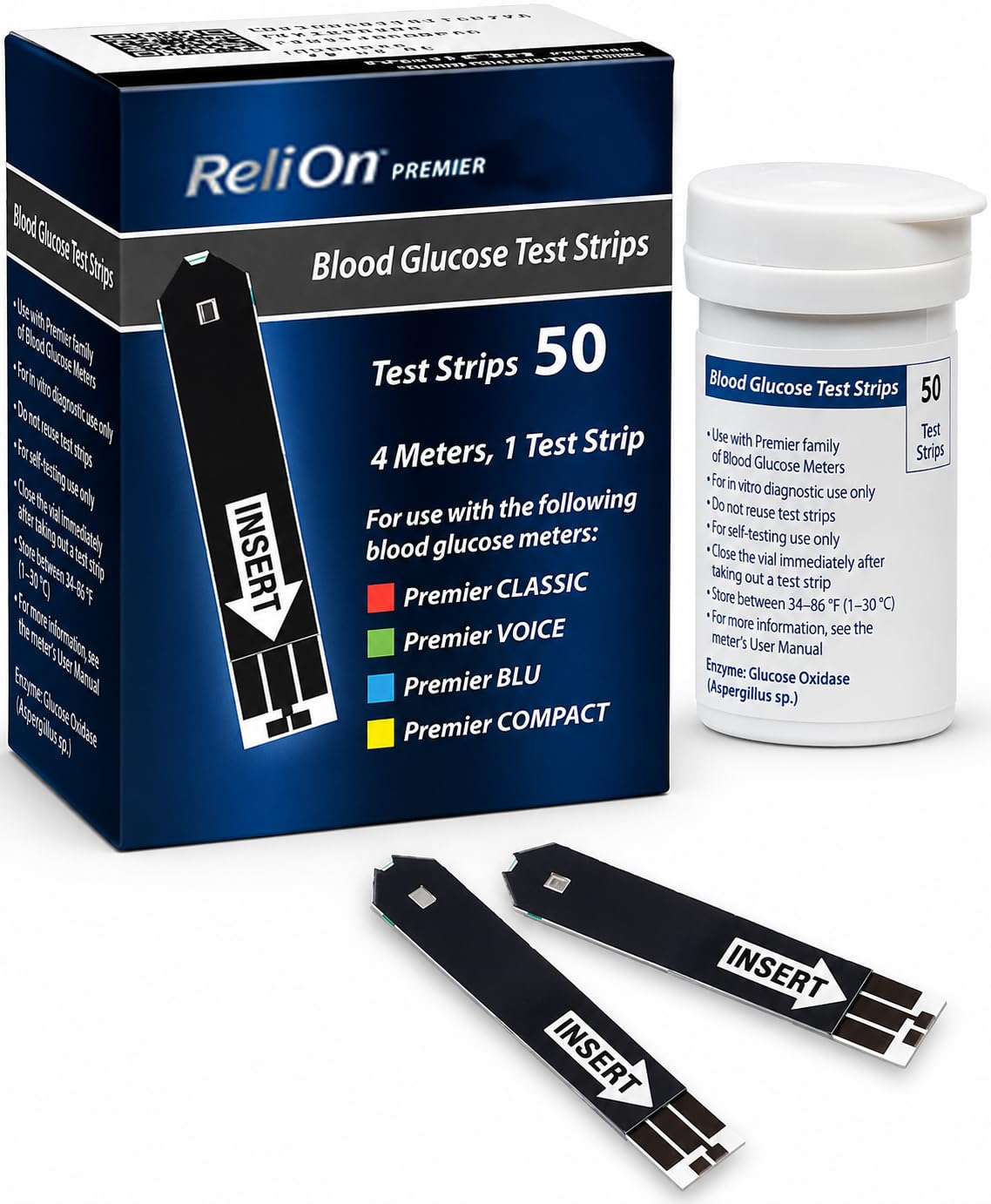 Blood Glucose Test Strips 50 Count R249764