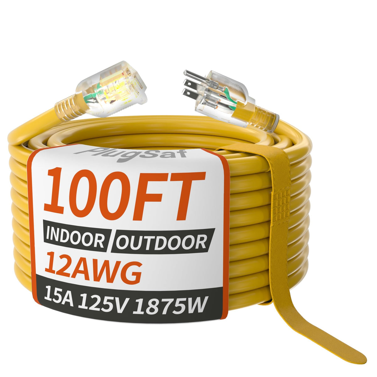 100ft 12/3 Outdoor Extension Cord Waterproof W304364