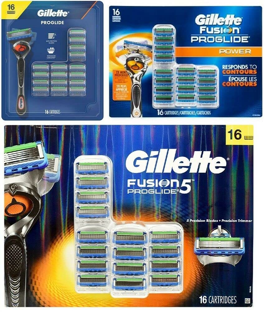 Razor Blade Refills, Pack of 16 Cartridges Q268448