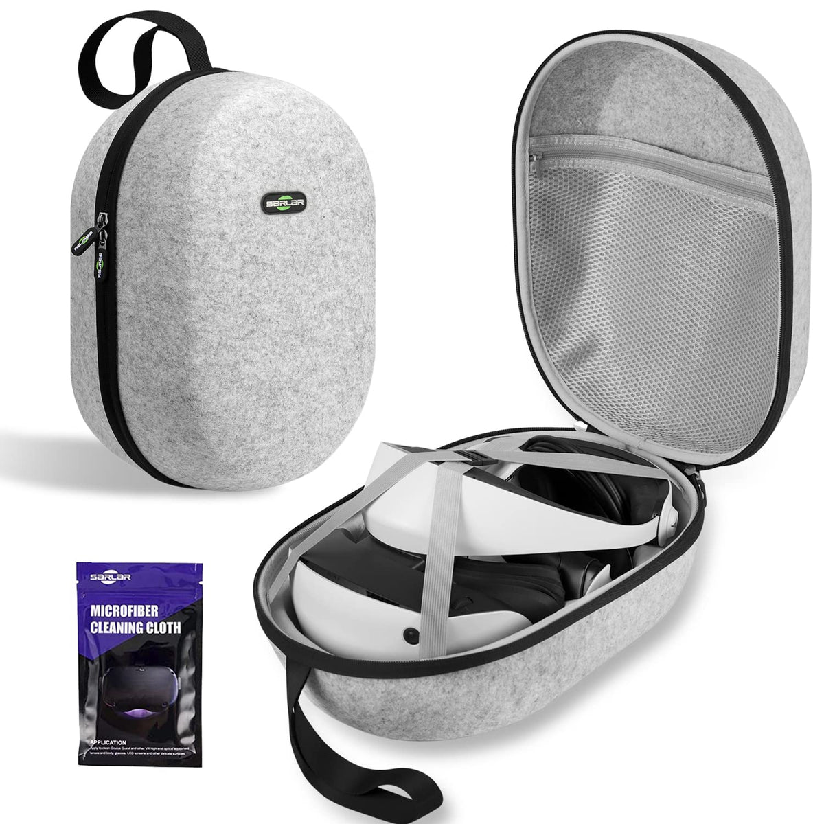 Hard Carrying Case for Gaming Headset and Touch Controllers J6858