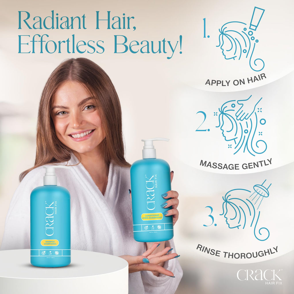 Shampoo and Conditioner Set, 33.8 oz Each P347