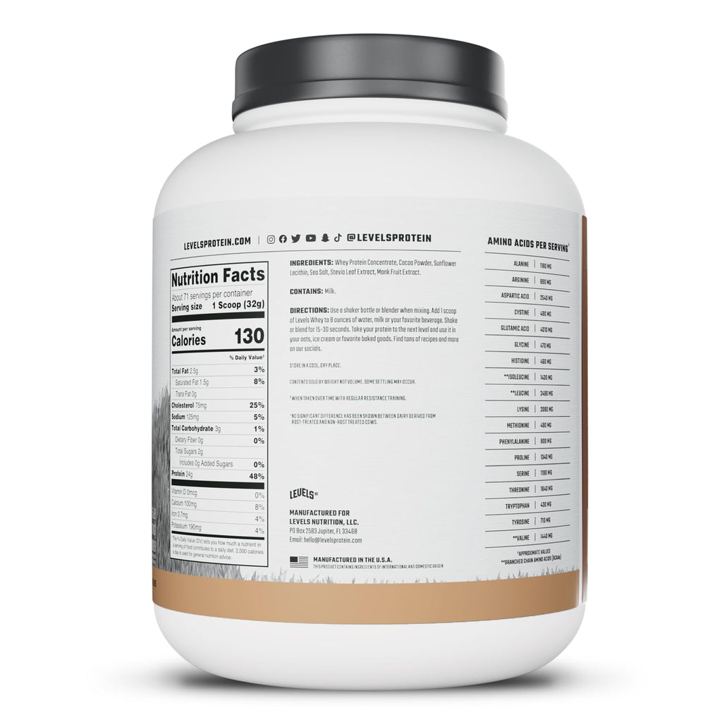 Whey Protein Powder Pure Chocolate 5LB L45758
