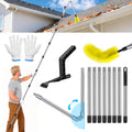 13FT Adjustable Gutter Cleaning Brush Kit with Shovel R103319