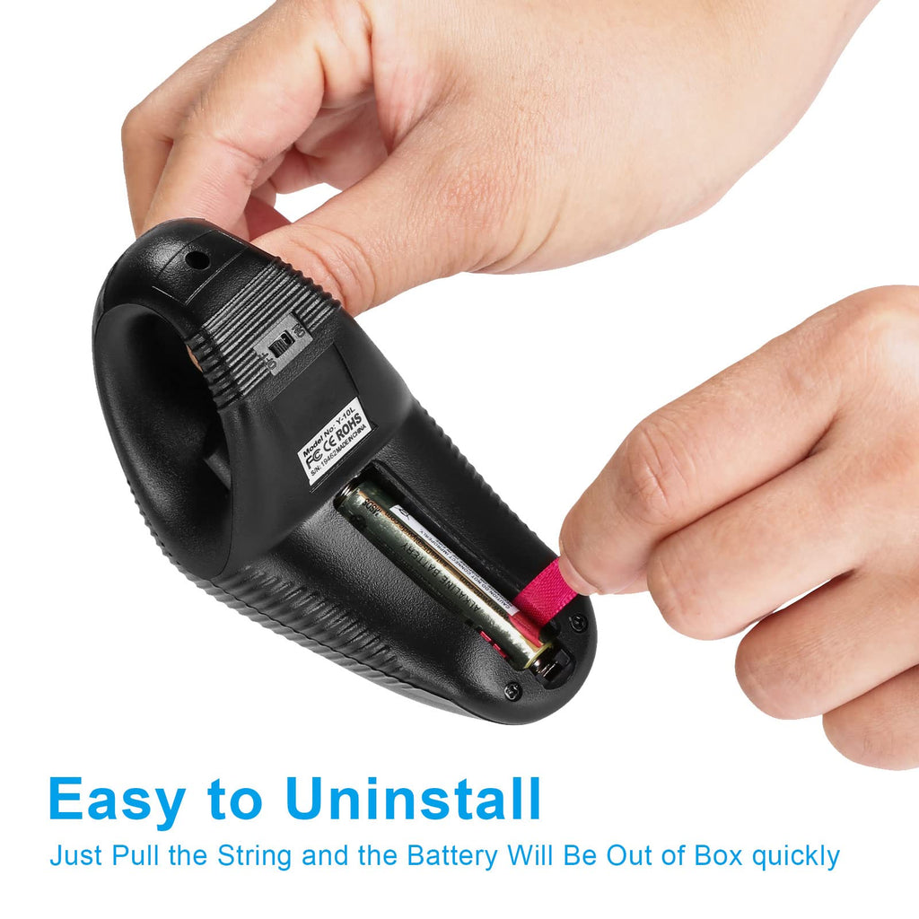 Wireless USB Handheld Finger Trackball Mouse I6003