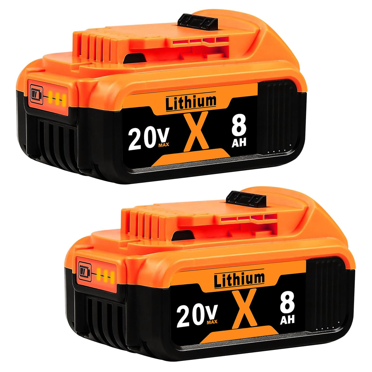8.0Ah 20V MAX Lithium Batteries 2 Pack T35190