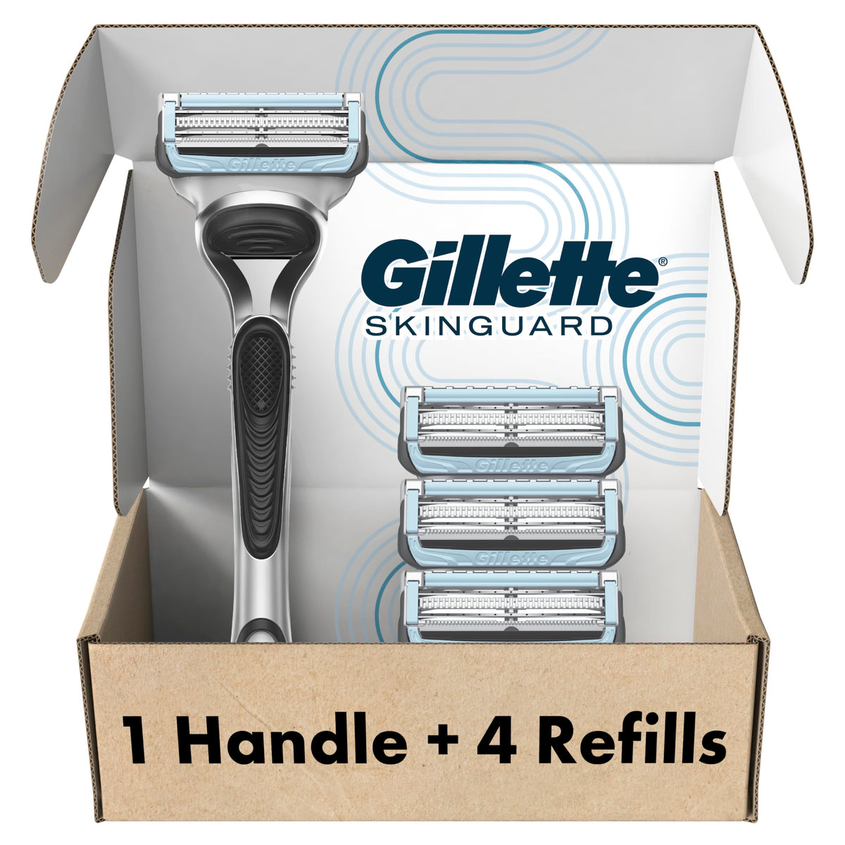 Razor with 4 Blade Refills A86786