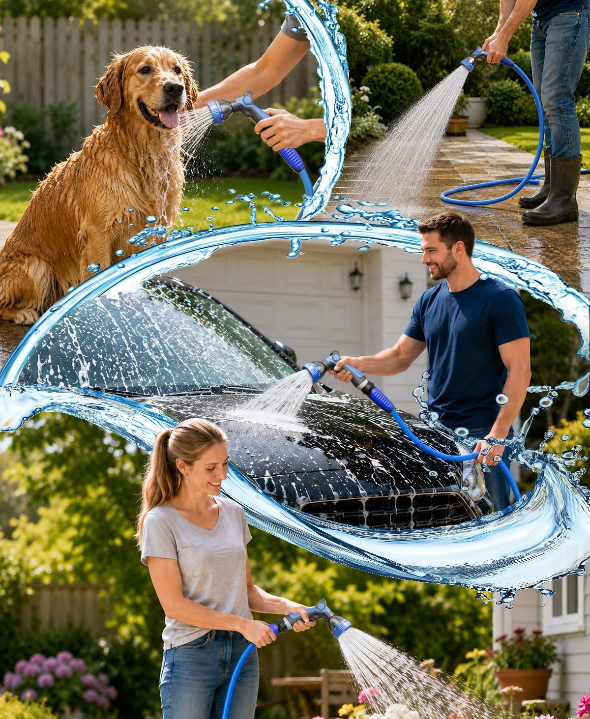 Garden Water Hose 100 ft x 5/8" A9864