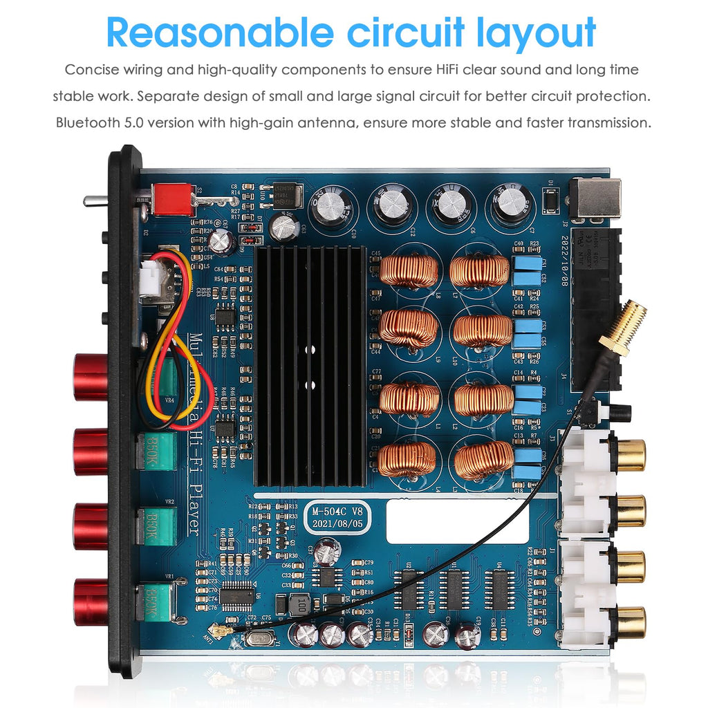 4 Channel Bluetooth Amplifier T76658
