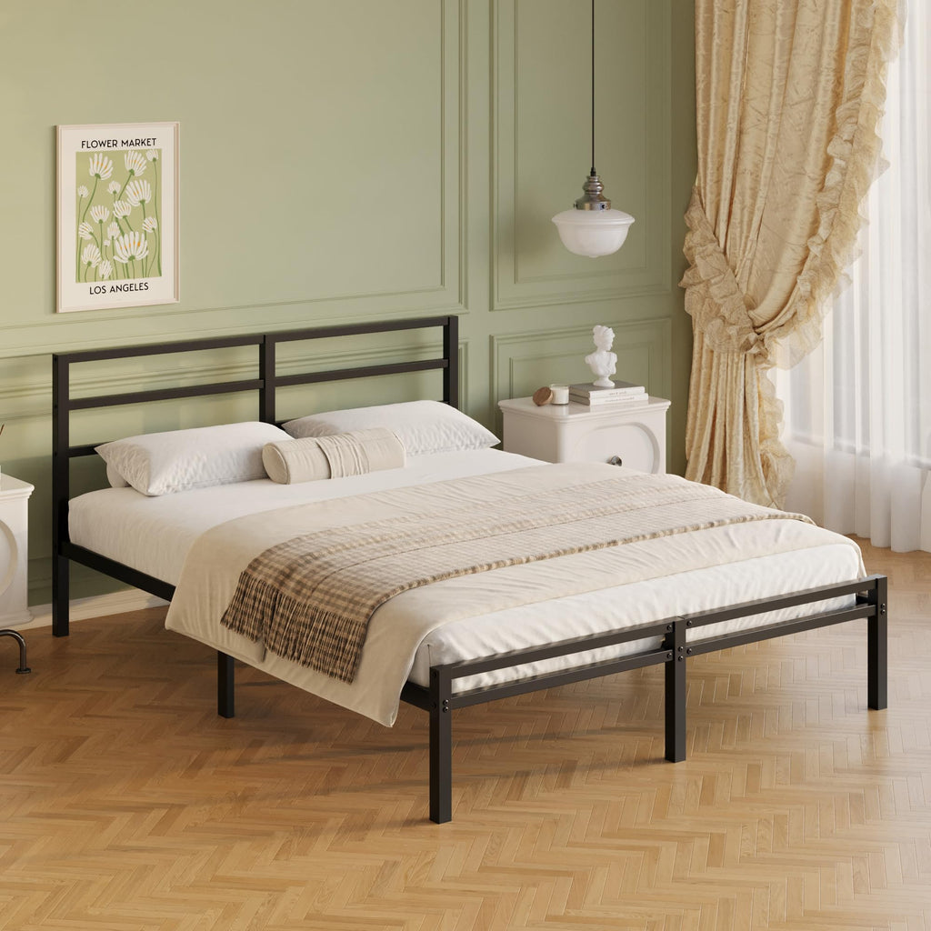 12 Inch Full Size Bed Frame with Headboard and Footboard L99260