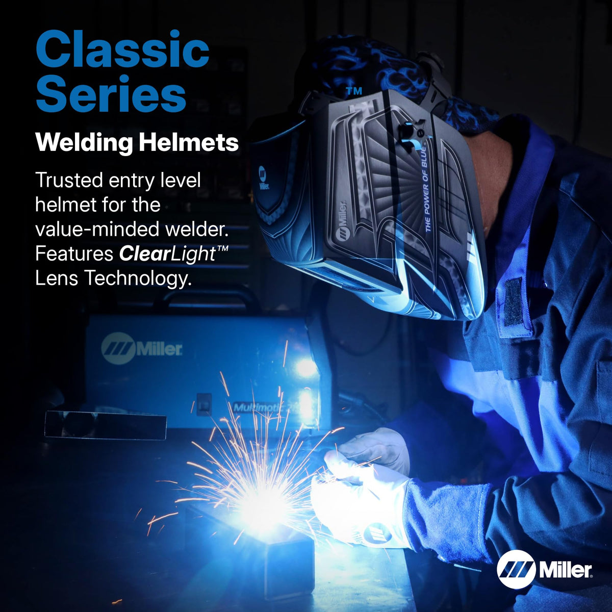 Welding Helmet Shade 8-13 Black A68987