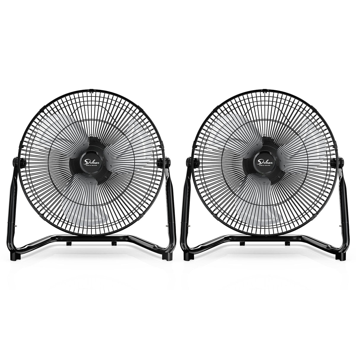 20 Inch 3-Speed High Velocity Metal Industrial Floor Fan B8586