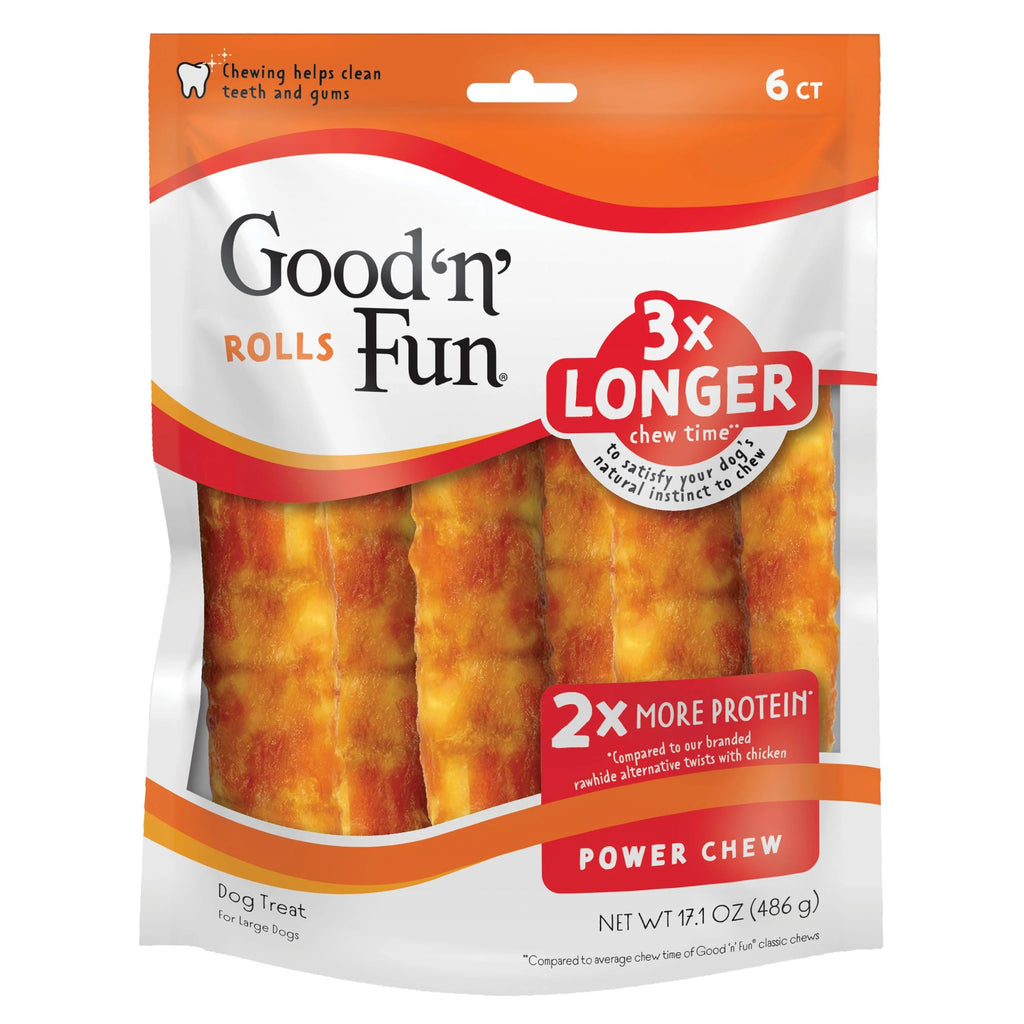 Long-Lasting Dog Treat for Large Dogs, 6 Count E1061
