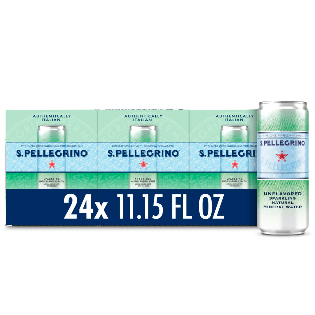 Sparkling Natural Mineral Water 11.15 Fl. Oz (Pack of 24) P317