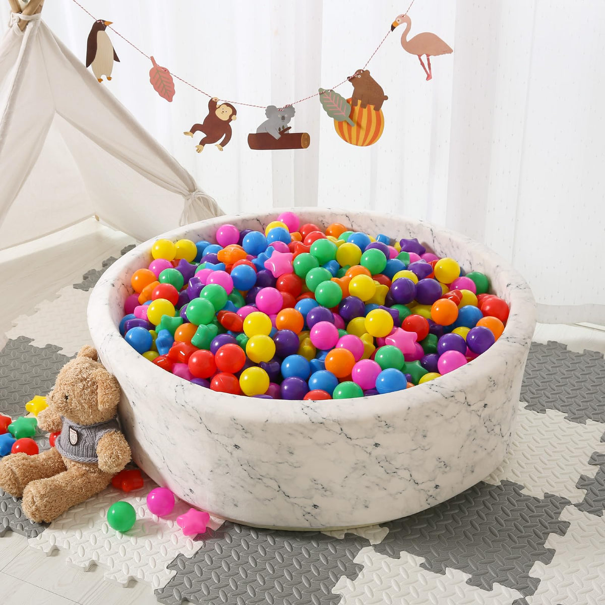 Crush Proof Plastic Ball Pit Balls G915