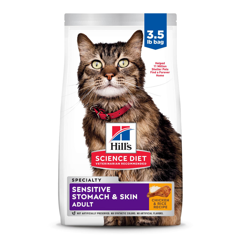 Sensitive Stomach & Skin Dry Cat Food C14426