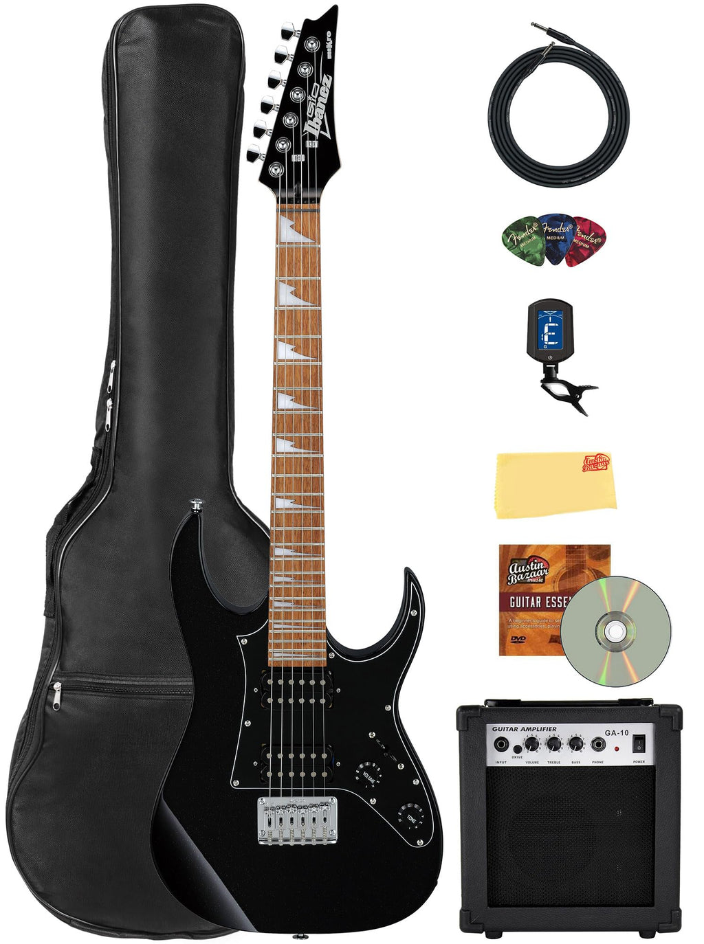 Black Short-Scale Electric Guitar V195860
