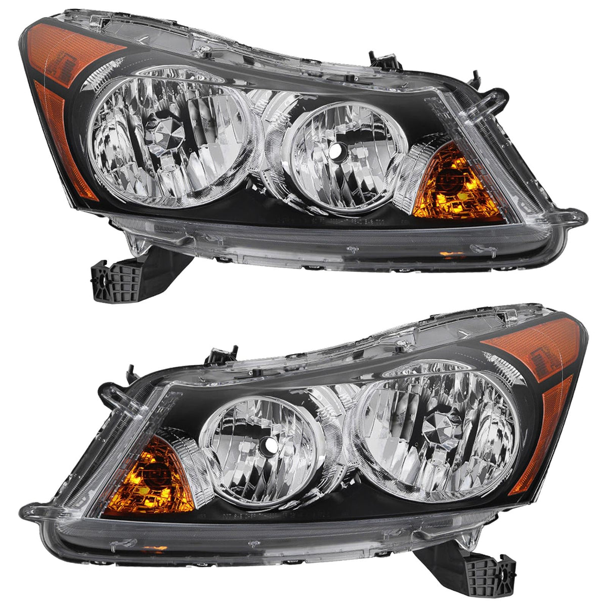 Headlights with Amber Reflector A3076