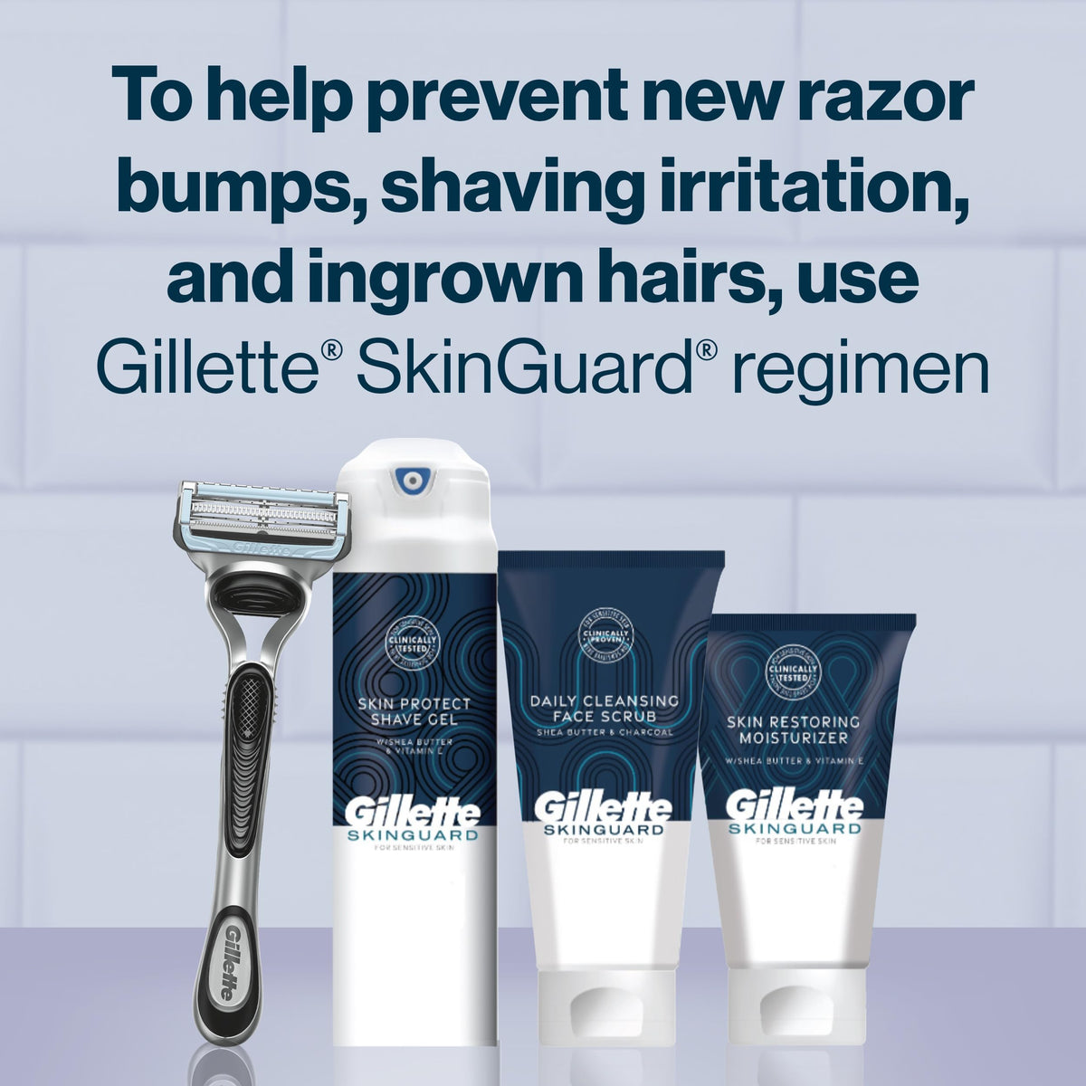 Razor with 4 Blade Refills A86786