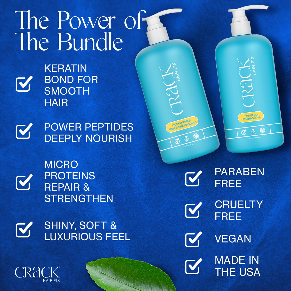 Shampoo and Conditioner Set, 33.8 oz Each P347