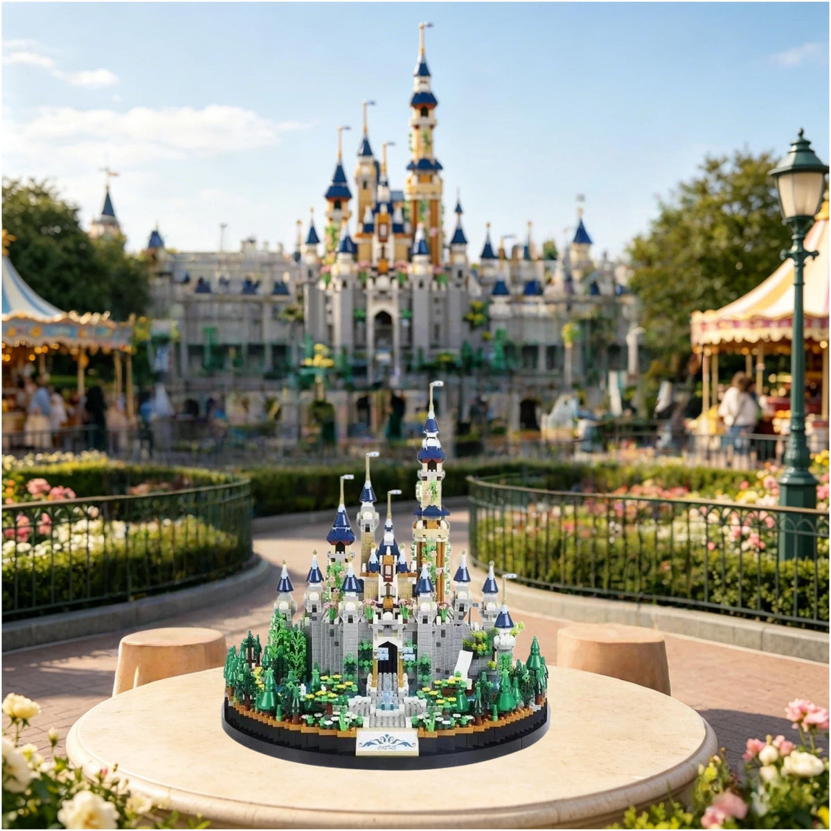 Blue Castle Micro Building Blocks 3600 PCS Z484