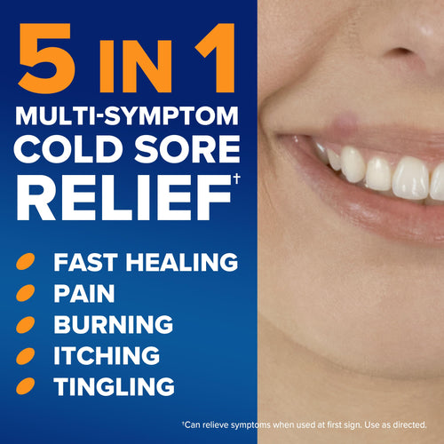 10 Percent Docosanol Cold Sore Treatment 0.07 oz Tube x 2 S131084