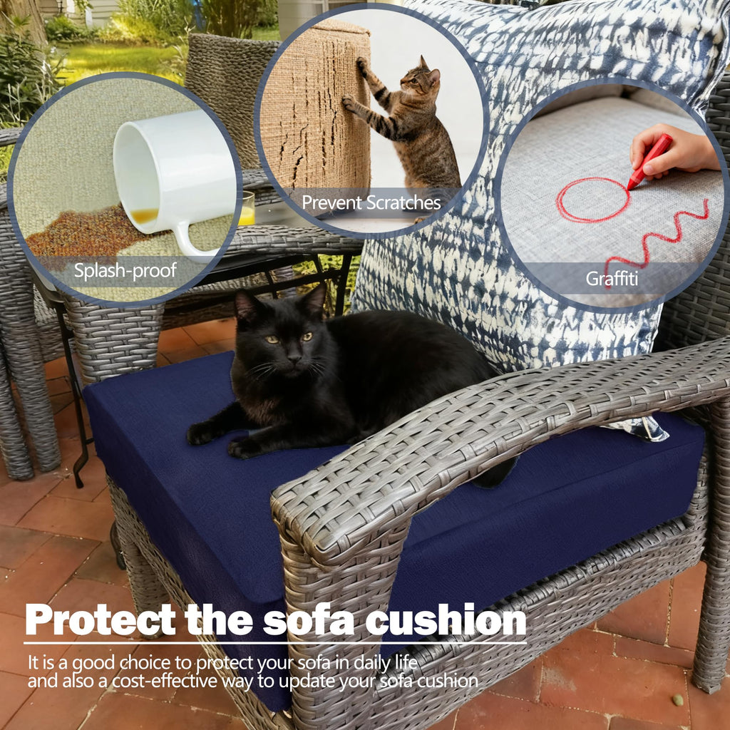 24x22 inch 4 Pack Sofa Cushion Cover C71052