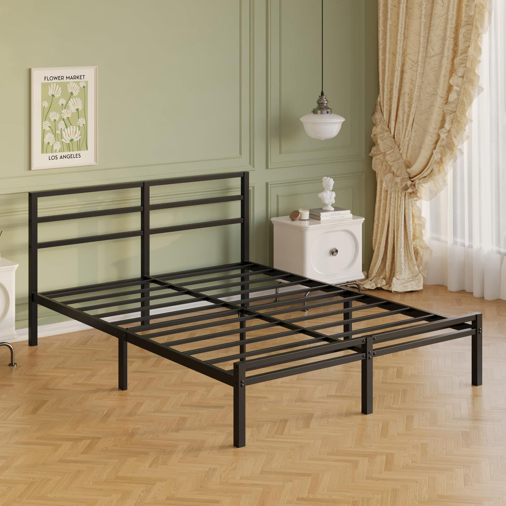 12 Inch Full Size Bed Frame with Headboard and Footboard L99260