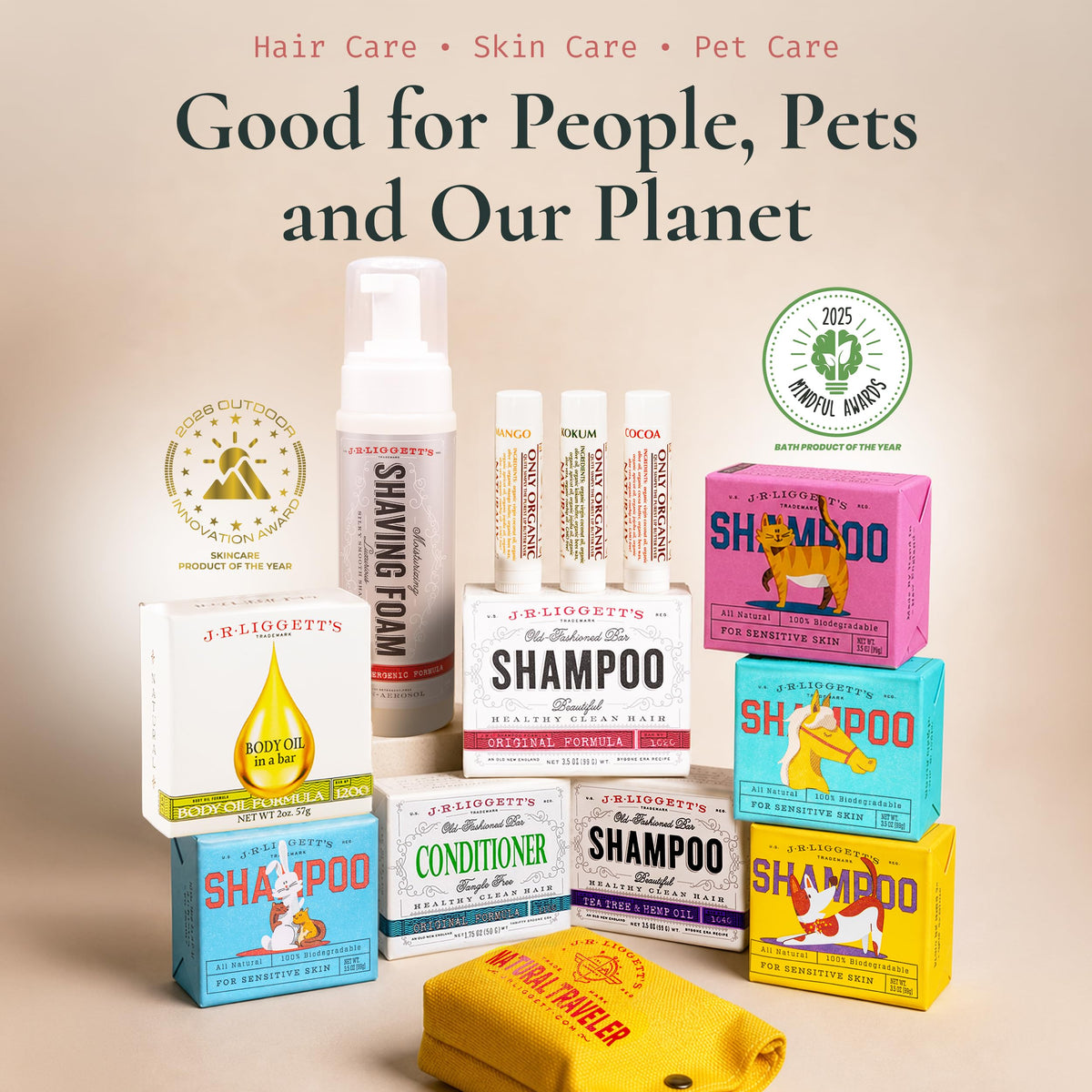 Shampoo Bar Conditioner Bar 3-Pack G852