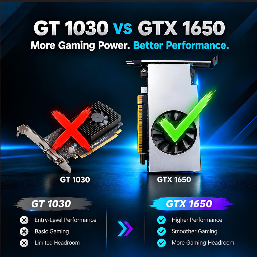 Gaming Desktop PC Intel Core i5 32GB RAM 1TB SSD 3TB HDD Windows 11 T80031
