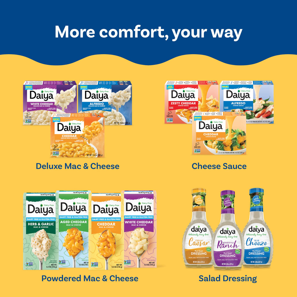 Dairy Free Cheddar Protein Mac and Cheese 8 Count N847