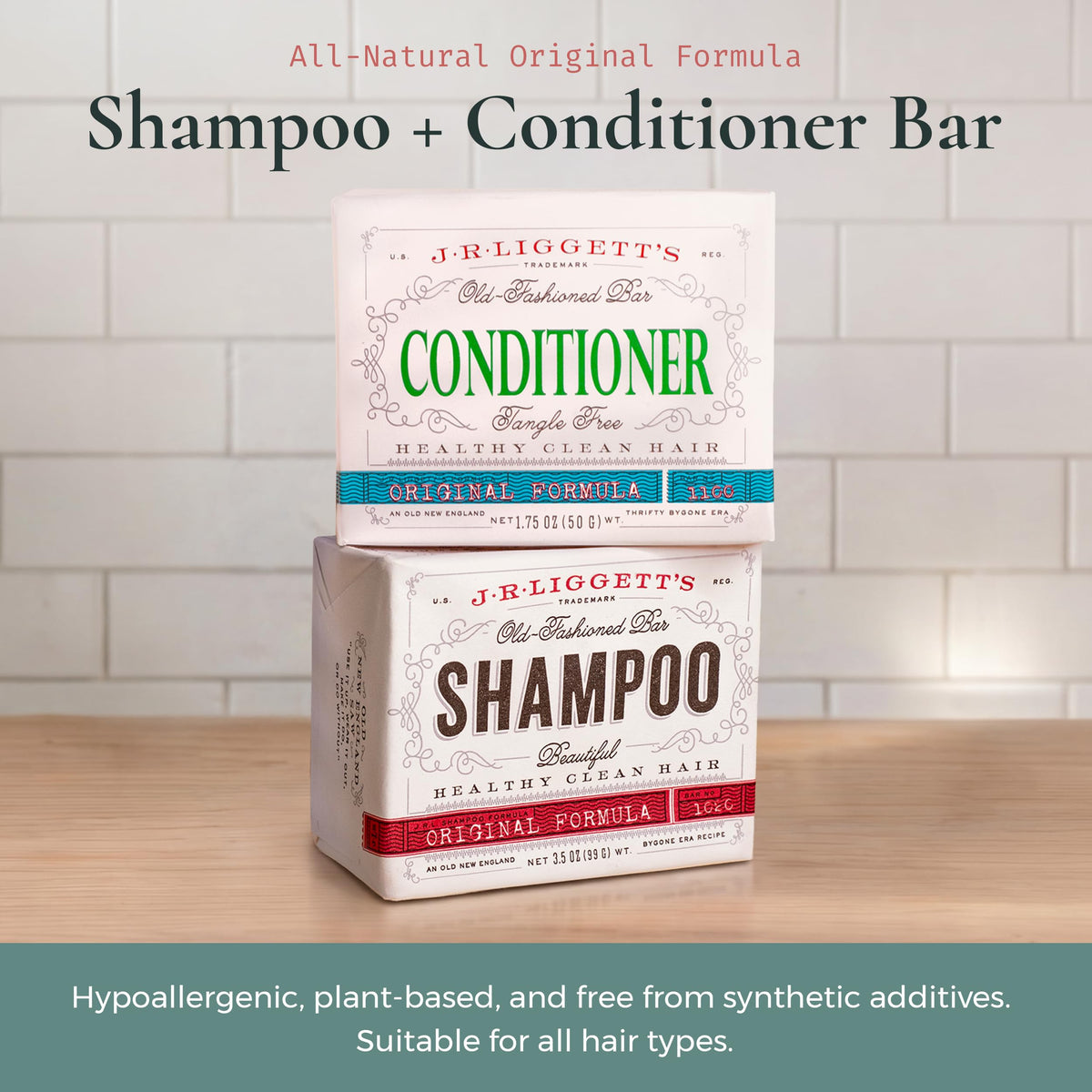 Shampoo Bar Conditioner Bar 3-Pack G852