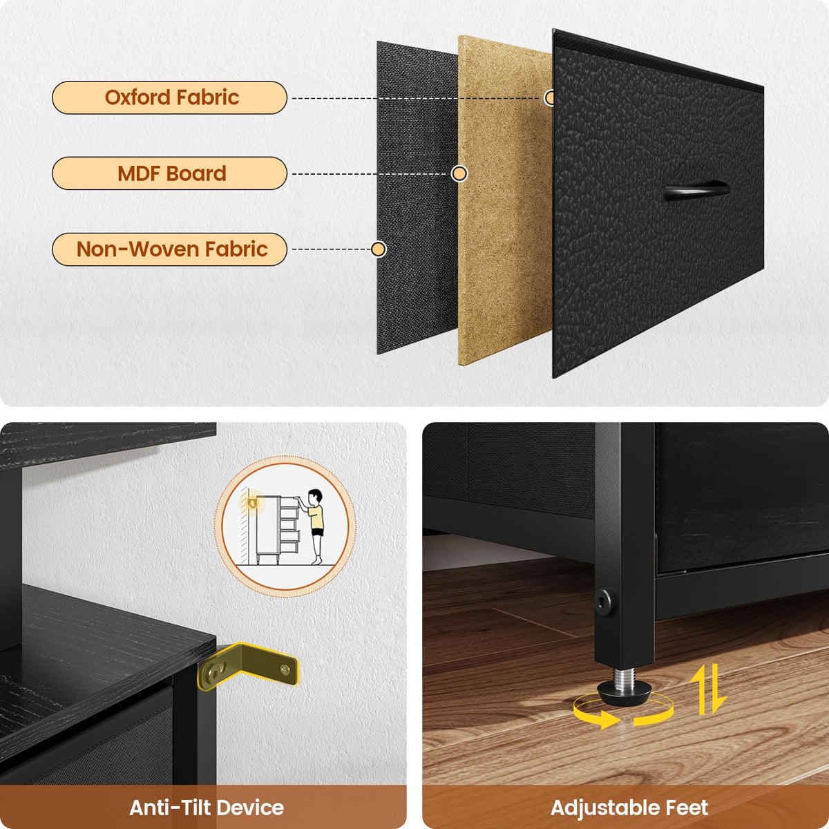 12 Drawers TV Stand Dresser V559708