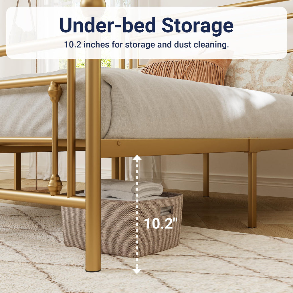 Full Size Metal Platform Bed Frame X4730