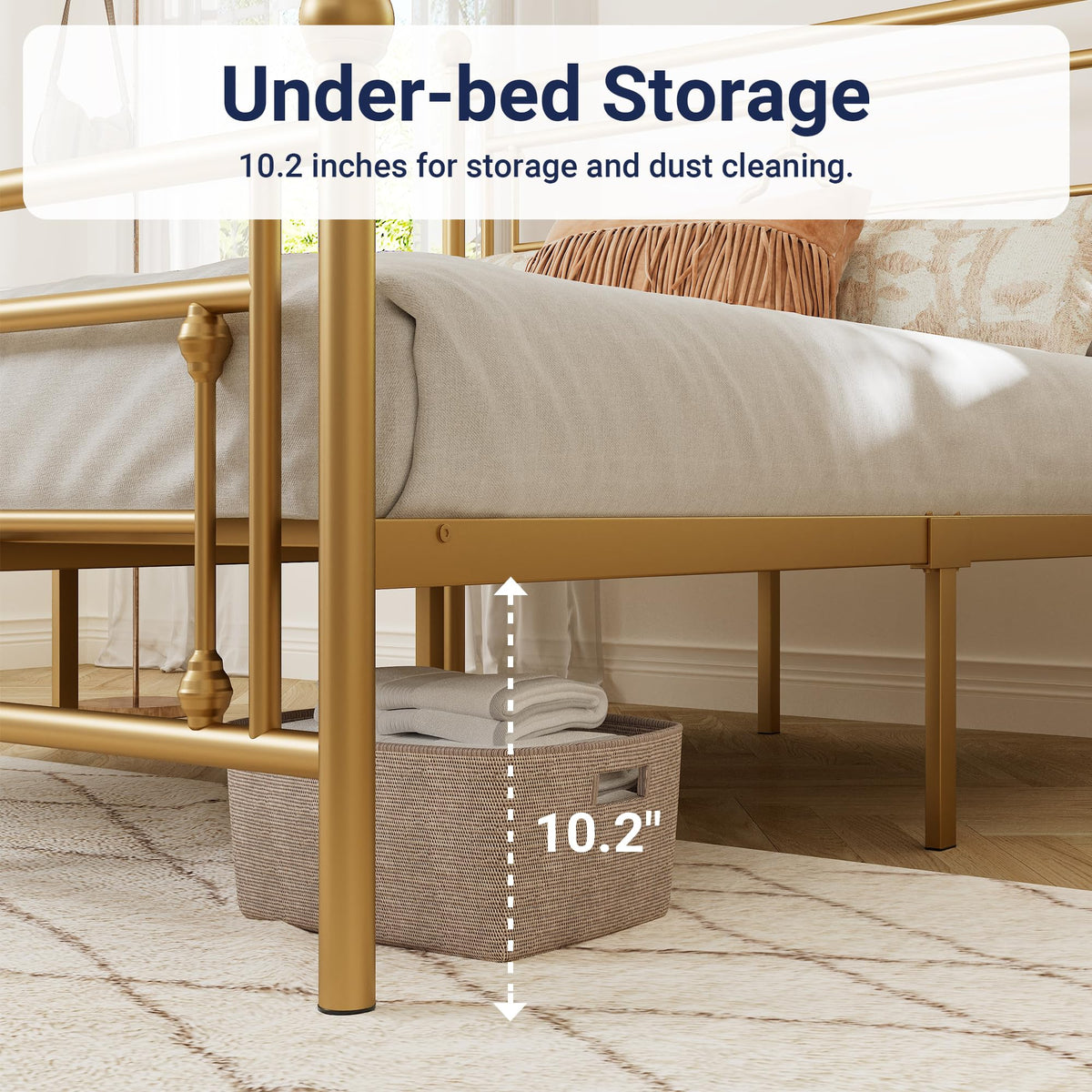 Full Size Metal Platform Bed Frame X4730