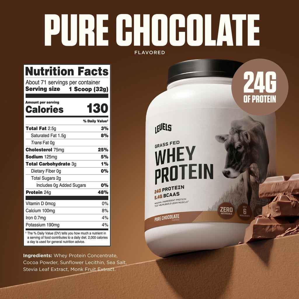 Whey Protein Powder Pure Chocolate 5LB L45758