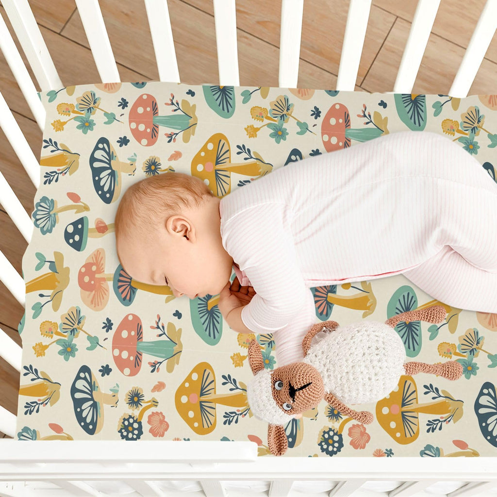 Soft Breathable Microfiber Fitted Crib Sheet, Standard Size 28in x 52in G53690