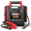 12V Portable Car Jump Starter with Air Compressor and Work Light L8277