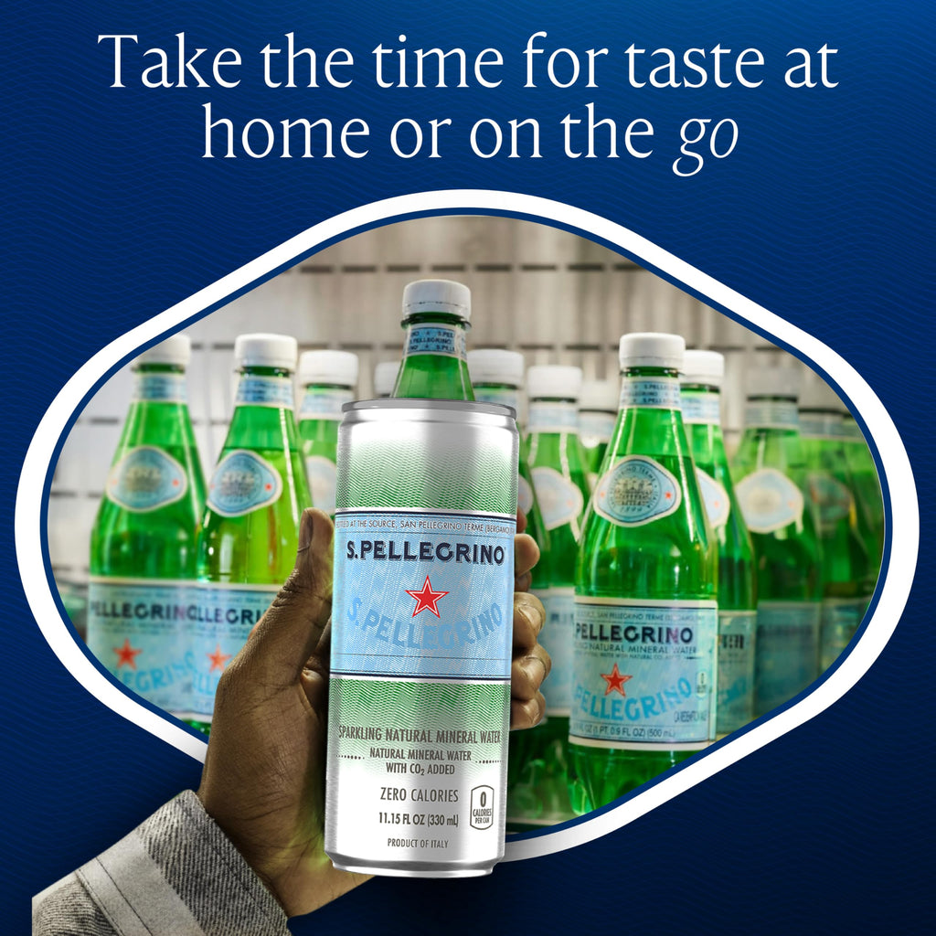 Sparkling Natural Mineral Water 11.15 Fl. Oz (Pack of 24) P317