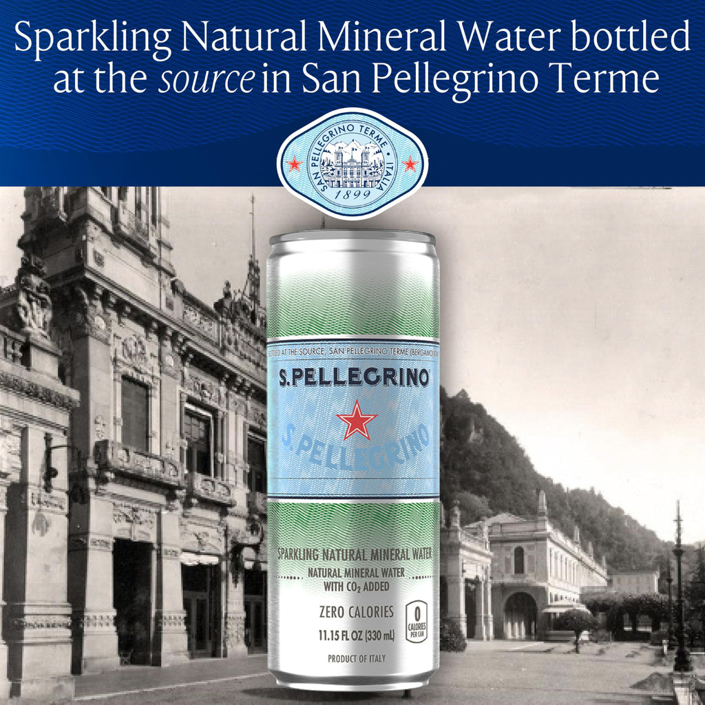 Sparkling Natural Mineral Water 11.15 Fl. Oz (Pack of 24) P317