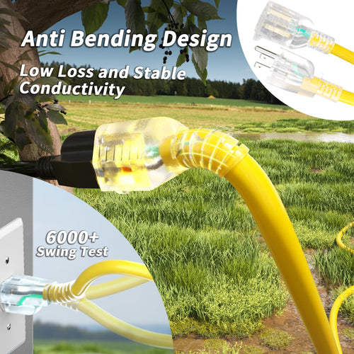 100ft 12/3 Outdoor Extension Cord Waterproof W304364